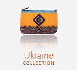 Mlavi Ukraine collection wholesale fashion bags, wallets, wristlets, pouches, cardholders, luggage tags with Ukraine themed illustration prints to gift shop, clothing & fashion accessories boutique, book store, souvenir shops worldwide.
