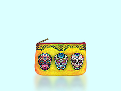 Mlavi Tattoo collection small pouches with original, beautiful tattoo themed illustration prints for wholesale and online shopping
