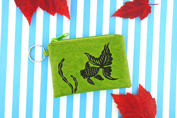 LAVISHY Akina collection wholesale fun vegan peacock & peony flower embossed coin purses to gift shop, clothing & fashion accessories boutique, book store in Canada, USA & worldwide since 2001.