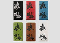 LAVISHY design & wholesale unique, beautiful & affordable Eco-friendly embossed lucky goldfish large wallets