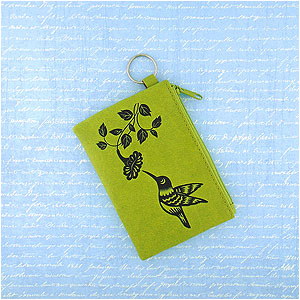 LAVISHY Akina collection embossed vegan coin purses