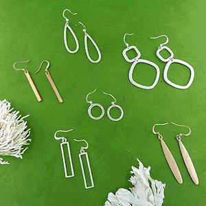 LAVISHY wholesale cheap chic silver & 12k gold plated everyday earrings, necklaces & bracelets to gift shops, clothing & fashion accessories boutiques, book stores since 2001