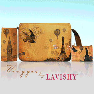 LAVISHY design & wholesale unique & fun unisex vintage style print vegan bags, wallets, purses, pouches & accessories to gift shops, clothing & fashion accessories boutiques, book stores since 2001