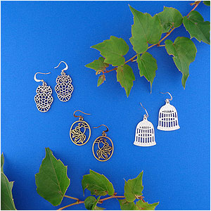 LAVISHY Flare collection wholesales cheap chic cutout earrings