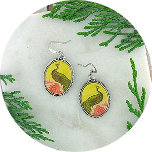 LAVISHY wholesale bird themed trendy boutique style fashion earrings