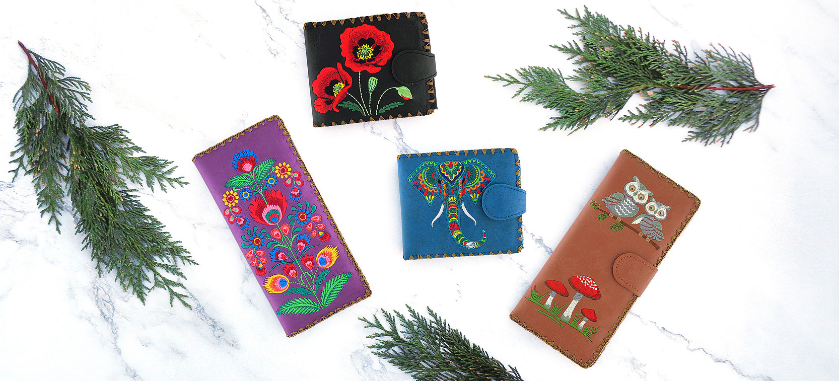 lavishy boutique style Eco-friendly vegan wallets for wholesale to gift shops, clothing and fashion accessories boutiques, book stores in Canada, USA & worldwide.