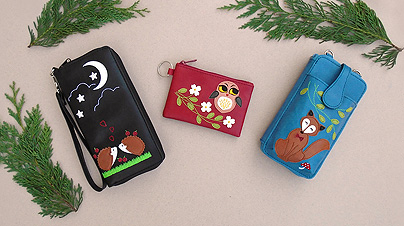 Lavishy design & wholesale original, beautiful & affordable applique vegan bags, wallets & accessories