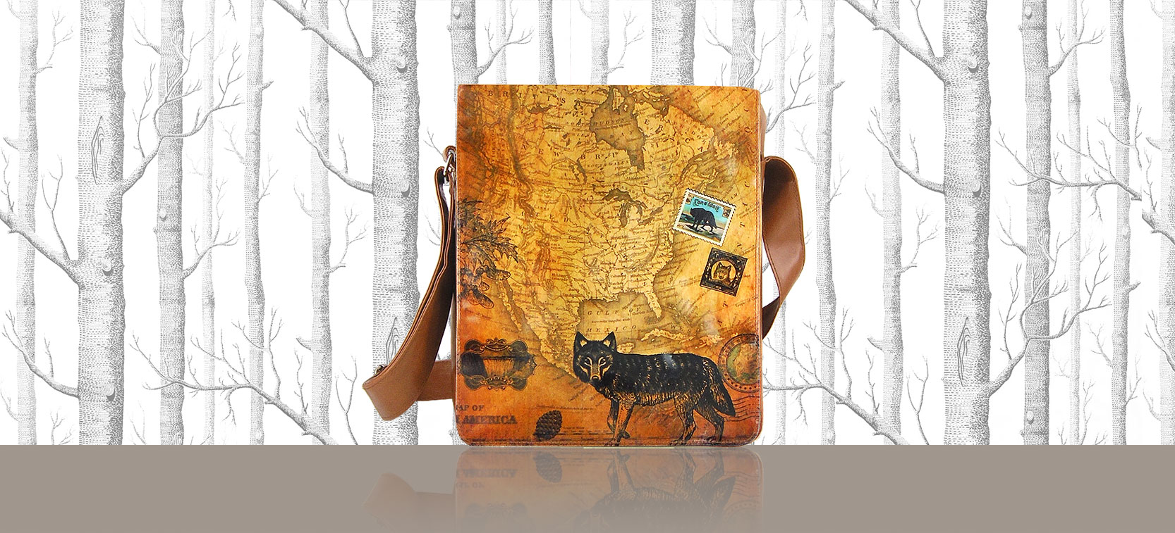 LAVISHY design and wholesale wolf themed vegan accessories and gfits to gift shops, boutiques and book shops, souvenir stores in Canada, USA and worldwide.