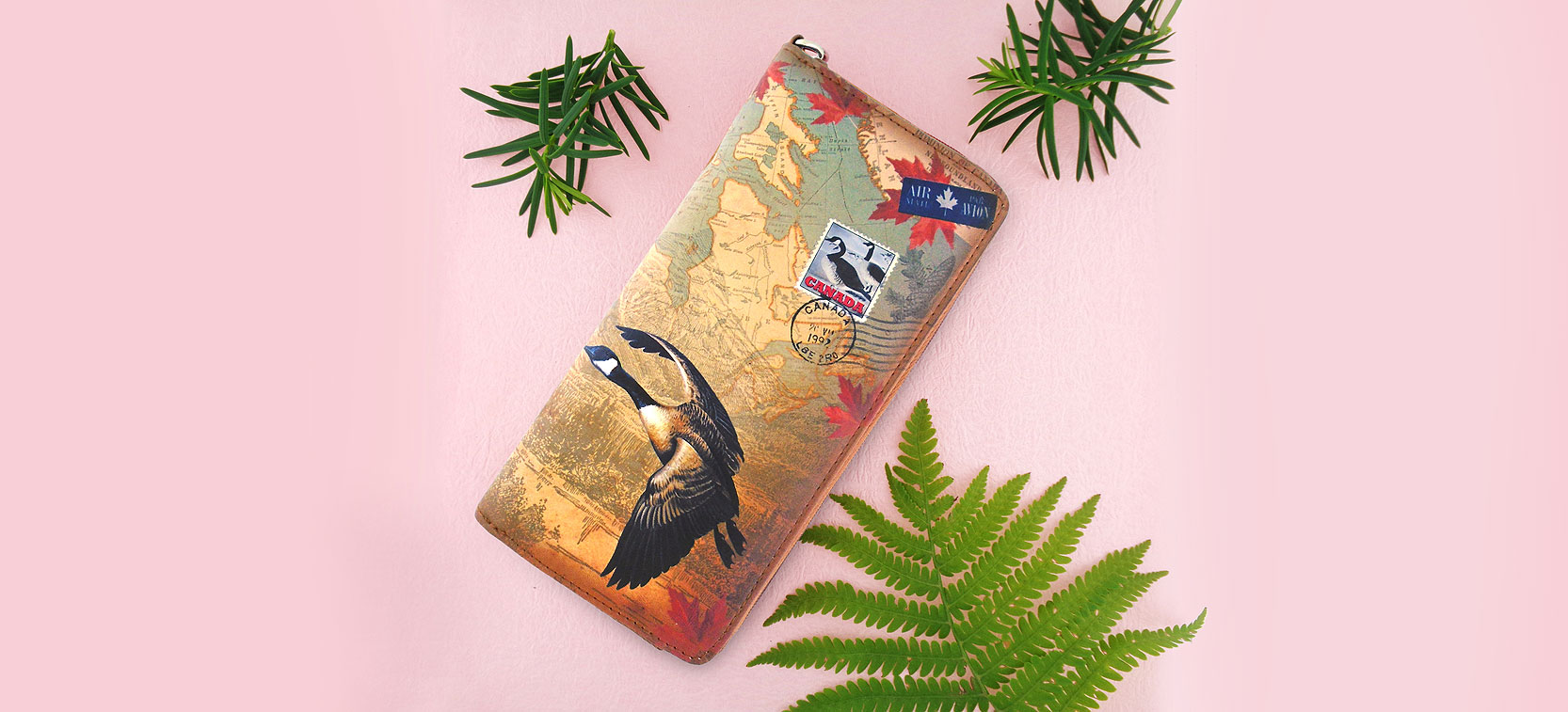 LAVISHY design and wholesale goose themed vegan accessories and gfits to gift shops, boutiques and garden centers, botanical garden gift stores in Canada, USA and worldwide.