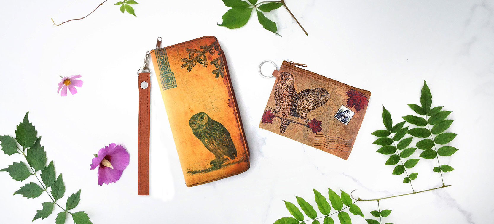 LAVISHY design and wholesale owl themed vegan accessories and gfits to gift shops, boutiques and book shops, souvenir stores in Canada, USA and worldwide.