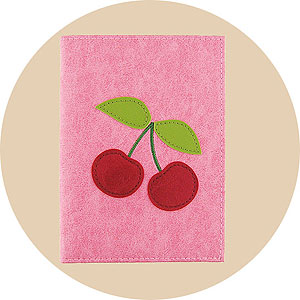 LAVISHY wholesale cherry vegan passport covers