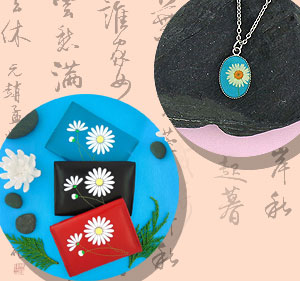 LAVISHY wholesale daisy themed vegan fashion accessories & gifts